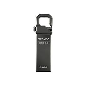 Image of PNY Hook Attaché 3.0 - USB-Flash-Laufwerk - 64 GB