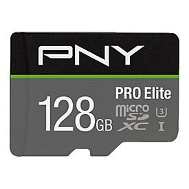 PNY PRO Elite - Flash-Speicherkarte - 128 GB - microSDXC UHS-I