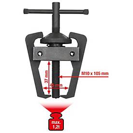 Polklemmen-Wischarm-Abzieher 2armig,45mm