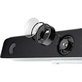 Poly All-In-One-Videoleiste Studio X52, 4K-Ultra-HD-Video, TC10 Controller-Kit, für Räume bis 28 m²