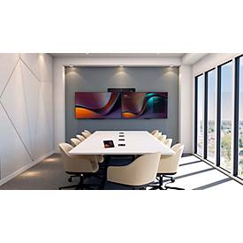 Poly All-In-One-Videoleiste Studio X70, 4K-Ultra-HD-Video, TC10 Controller-Kit, für Räume bis 55 m²