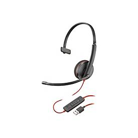 Poly Blackwire 3210 - Blackwire 3200 Series - Headset - On-Ear - kabelgebunden - USB-A