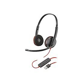 Poly Blackwire 3220 - 3200 Series - Headset - On-Ear - kabelgebunden - USB