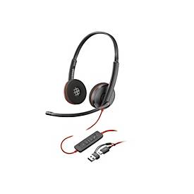 Poly Blackwire 3220 - Blackwire 3200 Series - Headset - On-Ear - kabelgebunden - USB-C