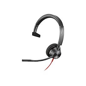 Poly Blackwire 3310 - Blackwire 3300 series - Headset - On-Ear - kabelgebunden - USB-A