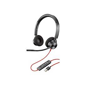 Poly Blackwire 3320-M - Blackwire 3300 series - Headset - On-Ear - kabelgebunden - USB-A