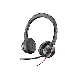 Poly Blackwire 8225 - Blackwire 8200 series - Headset - On-Ear - kabelgebunden - aktive Rauschunterdrückung