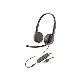 Poly Blackwire C3225 - Blackwire 3200 Series - Headset - On-Ear - kabelgebunden - 3,5 mm Stecker