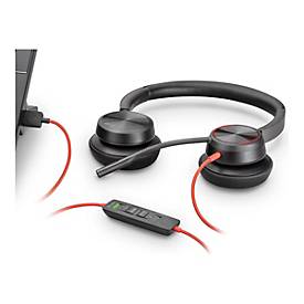 Poly Blackwire C5220 - Blackwire 5200 series - Headset - On-Ear - kabelgebunden - 3,5 mm Stecker, USB-C