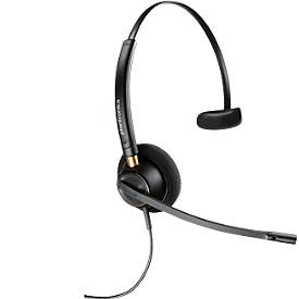 Poly EncorePro HW510 Monaurales Headset + Quick Disconnect.