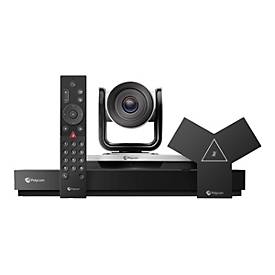 Poly G7500 - Videokonferenzsystem - Zoom Certified, Zertifiziert für Microsoft Teams - Schwarz