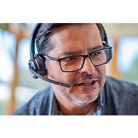 Poly Savi 8220 UC DECT USB-A-Headset, kabellos, UC-optimiert