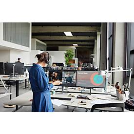 Poly Savi 8420 Office DECT Stereo-Headset, für Microsoft Teams zertifiziert