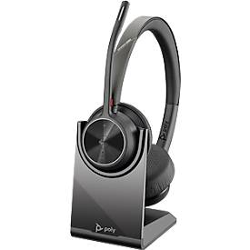 Poly Voyager 4320 USB-A Headset +BT700 Dongle, für Microsoft Teams zertifiziert