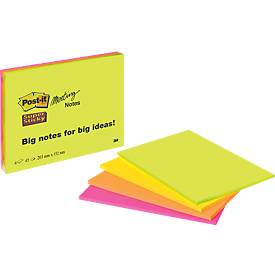 POST-IT Haftnotiz Meeting-Notes, XXL-Format, 203 mm x 152 mm