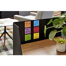POST-IT Haftnotizen Super Sticky Notes Playful 622-12SS-PLAY, 51 x 51 mm, wiederablösbar, cellophanfrei verpackt, farbig, 12 x 90 Blatt