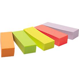 Post-it Haftstreifen 670-5, 5 x 100 Blatt, farbsortiert