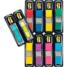 Post-it® Index Haftstreifen 683-VAD1, Mini, Verschiedene Farben, 11.9 x 43.2 mm, Promo + Post-it® Index Pfeile 11.9 x 43.2 mm, 8+2 Gratis