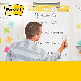 Post-it® Meeting Charts, 2 Charts à 30 Blatt, weiß