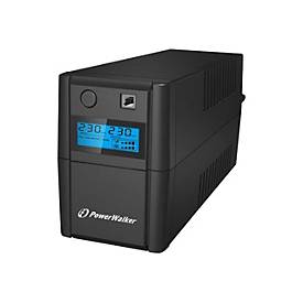 PowerWalker VI 650SE LCD/IEC - USV - 360 Watt - 650 VA