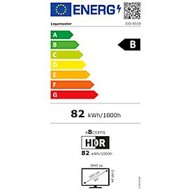 Präsentationsdisplay Legamaster Discover 2 DIS-6510 EU, IPS, 65 Zoll, Quer- und Hochformat, B 1463,3 x T 76,4 x H 838,3 mm, schwarz