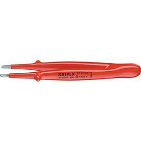 Präzisionspinzette L.145mm ger.verchr.KNIPEX