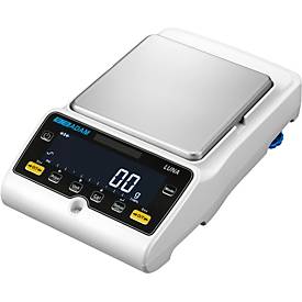 Präzisionswaage ae ADAM Luna LBB 8001e, ungeeicht, externe Kalibrierung, Ablesbarkeit 0,1 g/Wägebereich bis 8 kg, RS-232/USB, LC-Display