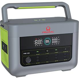 Pramac Powerstation PWB 1200, tragbar, Batteriebetrieb, 1,2 kW, 2 Steckdosen