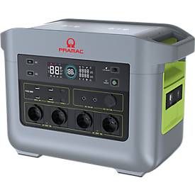 Pramac Powerstation PWB 2400, draagbaar, werkt op accu, 2,4 kW, 4 stopcontacten