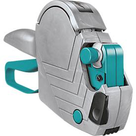 Preisauszeichner METO® Basic S 822, 1-zeilig, 8-stellig, für Etiketten mit Format B 22 x H 12 mm, inkl. Tintenrolle und Etikettenrolle