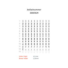 Preisauszeichner METO® Classic S 1026/12, 1-zeilig, 10-stellig, für Etiketten mit Format B 26 x H 12 mm, inkl. Tintenrolle und Etikettenrolle