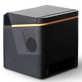 primasello TSE-Registrierkasse X380, bis 98 Nutzer/100 Warengruppen, 15,6″-Touchdisplay, Drucker, USB/LAN/WLAN/Bluetooth/micro SD/RJ11/RJ12/RJ12, schwar