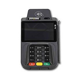 primasello Zahlungsterminal SmartPay P20, Android, 5″-Touchdisplay, PIN-Pad, USB/LAN/WLAN/Bluetooth/RJ45, NFC-Funktion, Akkubetrieb, schwarz