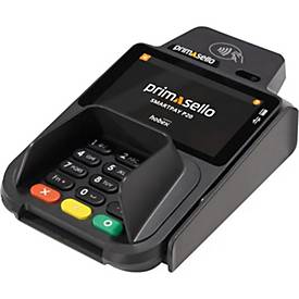 primasello Zahlungsterminal SmartPay P20, Android, 5″-Touchdisplay, PIN-Pad, USB/LAN/WLAN/Bluetooth/RJ45, NFC-Funktion, Akkubetrieb, schwarz