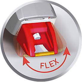 Pritt Compact Flex Korrektur Roller, Push & Pull Funktion, 4,2 mm Breite