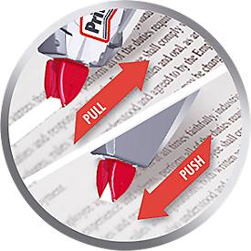 Pritt Compact Flex Korrektur Roller, Push & Pull Funktion, 4,2 mm Breite