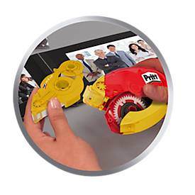 Pritt Refill Kleberoller, non permanent, Bandmaß 8,4 mm x 16 m, Nachfüllkassette