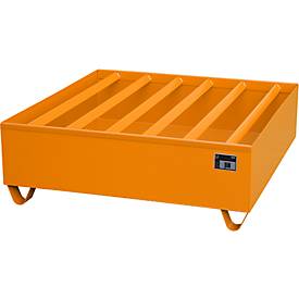 Profilwanne PW gem. StawaR, für 4 Fässer, 410 l, 86 kg, orange