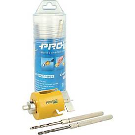 PROFIT Lochsägensatz Multi Purpose, HM-bestückt, 4-teilig, Ø 68 mm, Schnitttiefe 52 mm, für Holzwerkstoffe und mehr