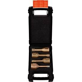 Projahn Diamant-Trockenbohrer, Wachsfüllung, M14 Schaft, Ø 6-8-10-12 mm, 4-teilig