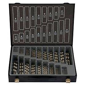 Projahn Spiralbohrer-Set BASIC, HSS-Co, 170-teilig, Ø 1–10 mm / 0,5 mm Schritte, im Bohrer-Magazin