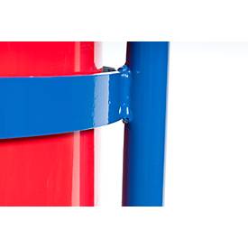 Propangasflaschenroller für 33-kg-Flaschen (Flaschenhöhe ca. 1300 mm ), Luft-Bereifung