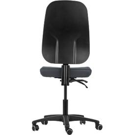 Prosedia Bürostuhl YOUNICO plus 3, Permanentkontakt, ohne Armlehnen, 3D-Rückenlehne, anthrazit