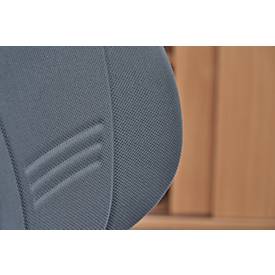 Prosedia Bürostuhl YOUNICO plus 3, Permanentkontakt, ohne Armlehnen, 3D-Rückenlehne, blau