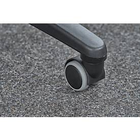 Prosedia Bürostuhl YOUNICO plus 3, Permanentkontakt, ohne Armlehnen, 3D-Rückenlehne, schwarz