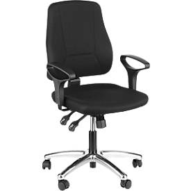 Prosedia Bürostuhl YOUNICO PLUS 8, Synchronmechanik, ohne Armlehnen, halhohe Rückenlehne