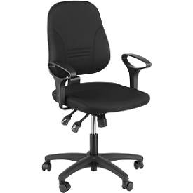 Prosedia Bürostuhl YOUNICO PLUS 8, Synchronmechanik, ohne Armlehnen, niedrige 3D-Rückenlehne