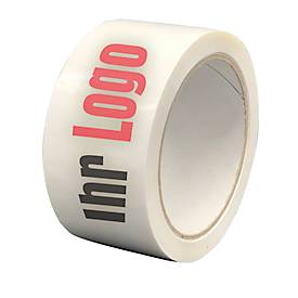 PVC-Klebeband, 1-farbiger Druck, weiß, 288 Rollen
