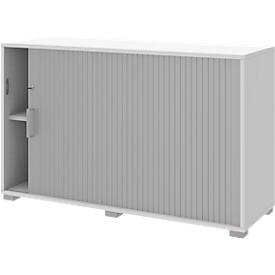 Querrollladenschrank TEQSTYLE, abschließbar, B 1200 x H 745 mm