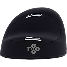 R-Go Tools PC-Mäuse, Vertikalmaus HE Break, Bluetooth, schwarz, 400/800/1200/1600/2400 dpi, 5 Tasten, für Linkshänder